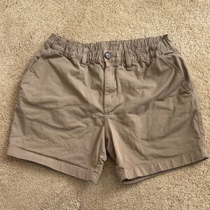 Chubbies Tan / Khaki Flat Front Men's Shorts - 5.5” inseam